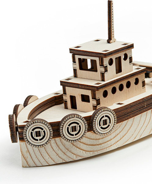 Изображение товара Корабль игрушечный Happycon Кораблик Буксир / HK-K004