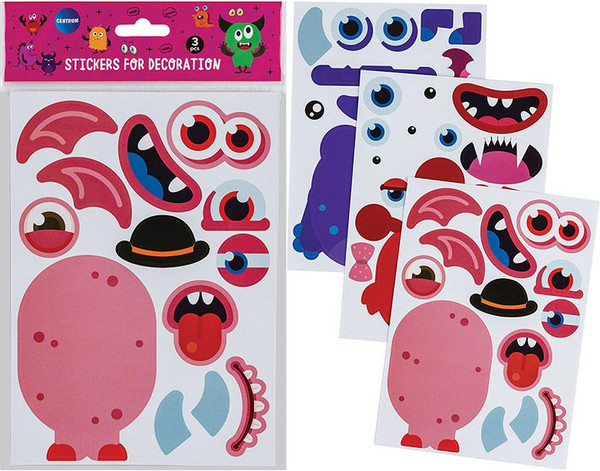 Изображение товара Набор наклеек Centrum Сделай своего монстра / 86688