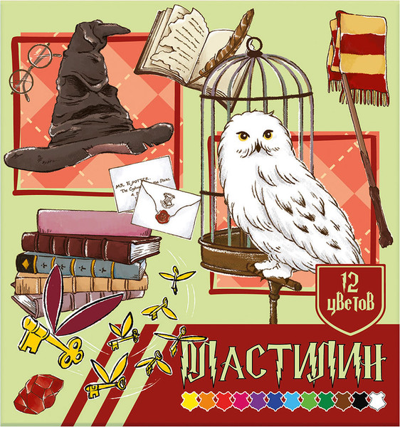 Изображение товара Пластилин Centrum Школа Магии / 77340 (12цв)