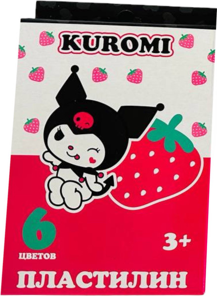Изображение товара Пластилин Centrum Kuromi / 71955 (6цв)