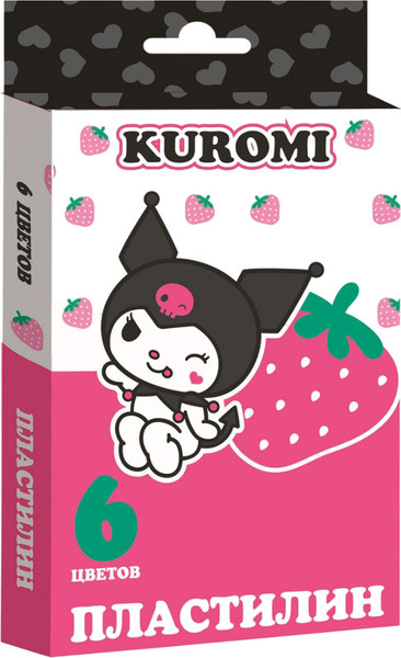 Изображение товара Пластилин Centrum Kuromi / 71955 (6цв)