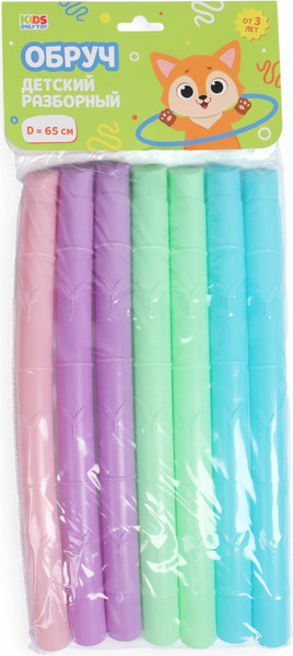 Изображение товара Обруч хула-хуп Onlytop 10699391 (разноцветный)