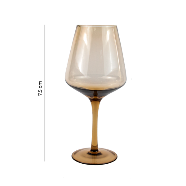 Изображение товара Набор бокалов Mandarin Decor Гармония / DS27G4041-2A (2шт, янтарный)