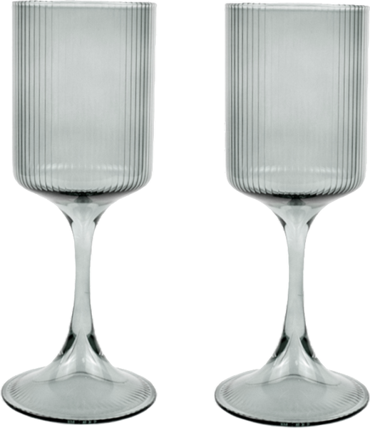 Изображение товара Набор бокалов Mandarin Decor Грация / DS27G0402-2GR (2шт, серый)