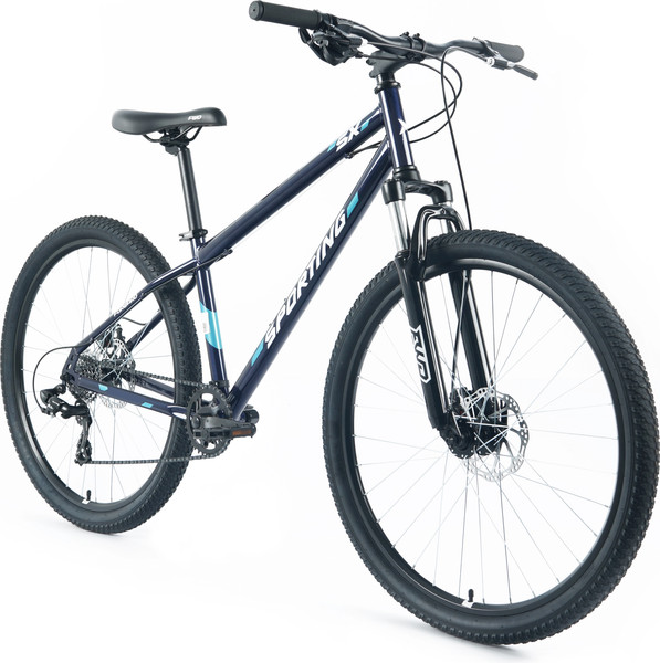 Изображение товара Велосипед Forward Sporting SX 29 2025 (21, темно-синий/белый, разобранный, в коробке)
