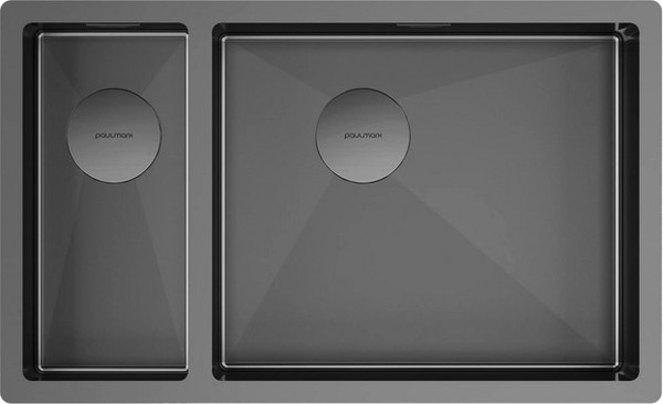 Изображение товара Мойка кухонная Paulmark PM226944-GMR