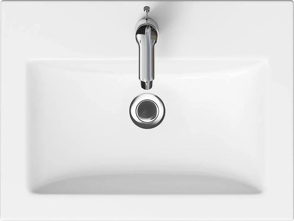 Изображение товара Тумба с умывальником Runo Стокгольм 60 + Como 60 (подвесная)