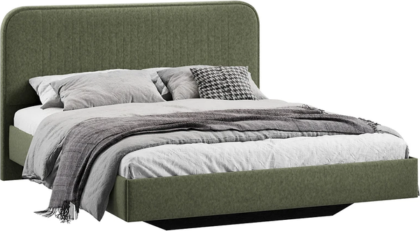 Изображение товара Каркас кровати ТриЯ Тиффани Тип 1 180x200 (микровелюр Jercy Deep Green)