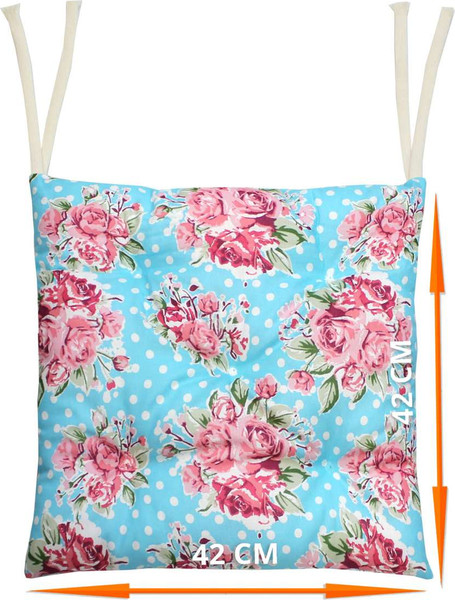 Изображение товара Подушка на стул MATEX Homely Цветы На Горохе / 68-020 (4шт)