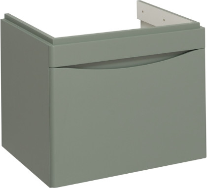 Изображение товара Тумба с умывальником Runo Афина 60 + Moduo 60 (подвесная, цемент)