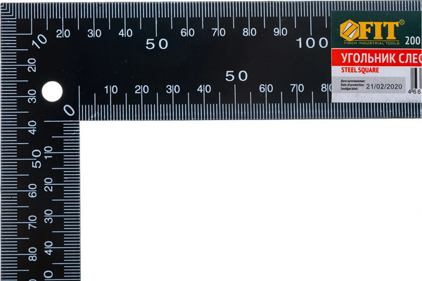 Изображение товара Угольник FIT Цельнометаллический 200х300мм / 19622
