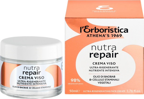 Изображение товара Крем для лица L'Erboristica с маслом баобаба и растительными стволовыми клетками (50мл)