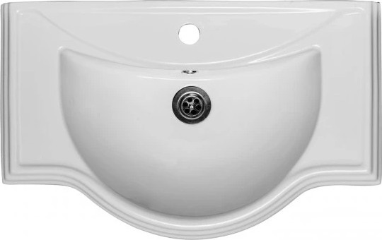 Изображение товара Тумба с умывальником Runo Марсель 65 + Классик 65 (напольная, мята)