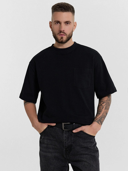 Изображение товара Футболка Mark Formelle 111899-1 (р.100/104-176/188, черный)