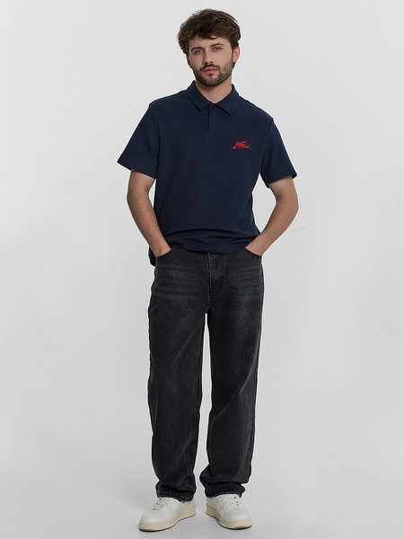 Изображение товара Футболка Mark Formelle 111946 (р.108-182/188, глубокий синий/611-D вышивка)