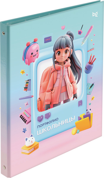 Изображение товара Папка адресная BG Портфолио для школьницы / 368049