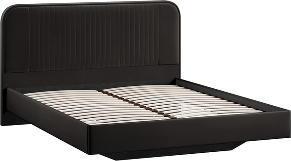 Изображение товара Двуспальная кровать ТриЯ Тиффани Тип 1 180x200 (велюр Confetti Stone)