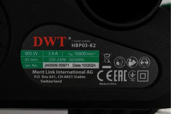 Изображение товара Электрорубанок DWT HBP03-82