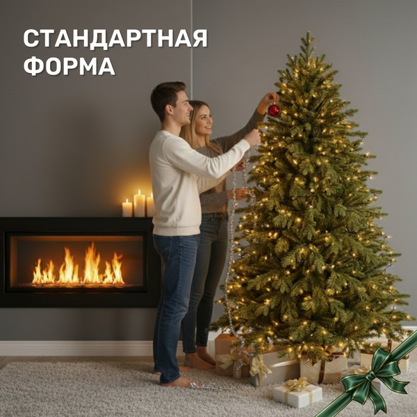 Изображение товара Ель искусственная Max Christmas Кремлевская / ЕКРС 15 (1.5м, подставка металл)
