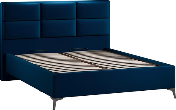 Изображение товара Каркас кровати ТриЯ Делана Тип 1 160x200 (велюр Confetti Blue)