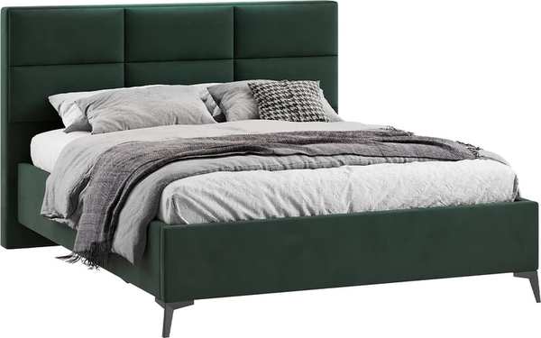 Изображение товара Каркас кровати ТриЯ Делана Тип 1 160x200 (велюр Confetti Deep forest)