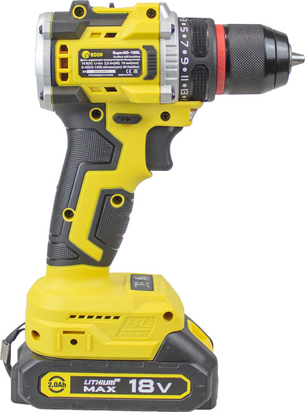 Изображение товара Аккумуляторная дрель-шуруповерт Edon Super AD-18BL