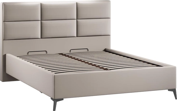 Изображение товара Каркас кровати ТриЯ Делана Тип 1 160x200 (велюр Confetti Smoke)