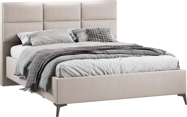 Изображение товара Каркас кровати ТриЯ Делана Тип 1 160x200 (велюр мокко светлый)