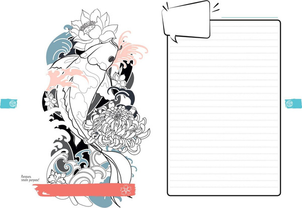 Изображение товара Творческий блокнот Эксмо Манга. Креатив-бук