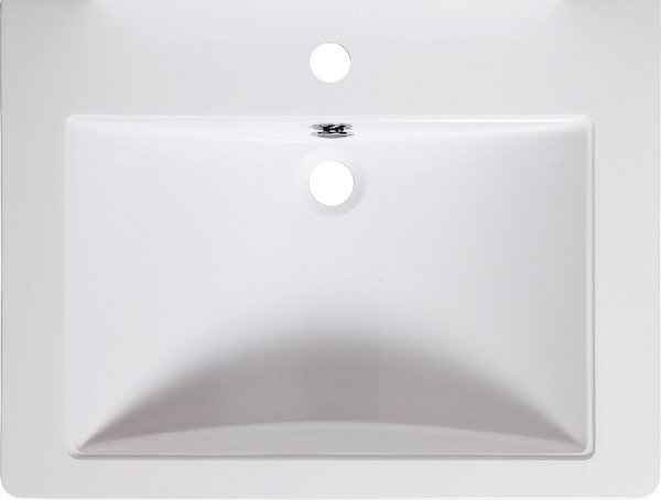 Изображение товара Тумба с умывальником Runo Парма 60 2 двери + Omega 60 (подвесная)