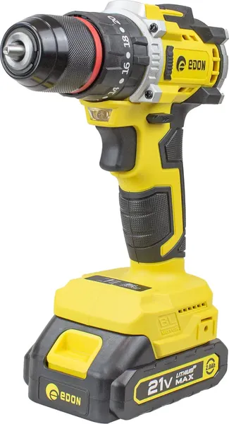 Изображение товара Аккумуляторная дрель-шуруповерт Edon Super AD-21PBL