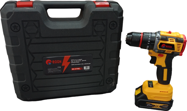 Изображение товара Аккумуляторная дрель-шуруповерт Edon Super AD-21PBL