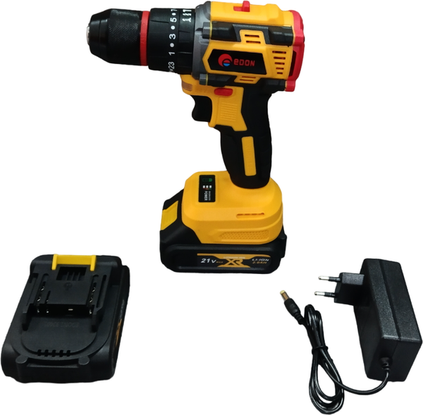 Изображение товара Аккумуляторная дрель-шуруповерт Edon Super AD-21PBL