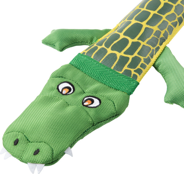 Изображение товара Игрушка для собак Mr. Kranch Крокодил с пищалкой / MKR542434 (зеленый)