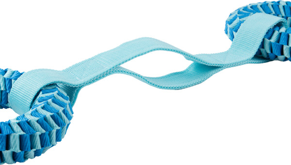 Изображение товара Тренировочный снаряд для животных Mr. Kranch Плетеное кольцо-спираль / MKR542199 (голубой)