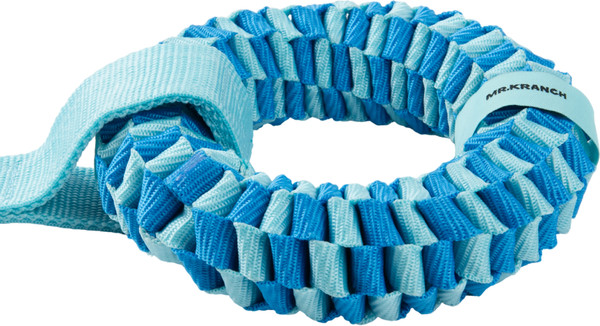 Изображение товара Тренировочный снаряд для животных Mr. Kranch Плетеное кольцо-спираль / MKR542199 (голубой)