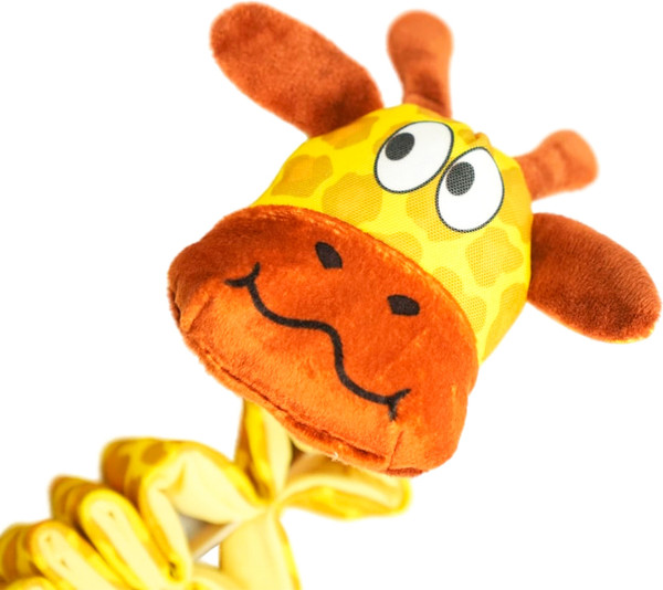 Изображение товара Игрушка для собак Mr. Kranch Жираф / MKR543776 (розовый)