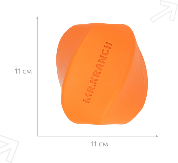 Изображение товара Игрушка для собак Mr. Kranch Твистер / MKR541888 (оранжевый)
