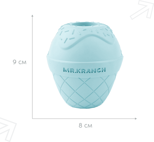 Изображение товара Игрушка для собак Mr. Kranch Мороженое / MKR541932 (голубой)