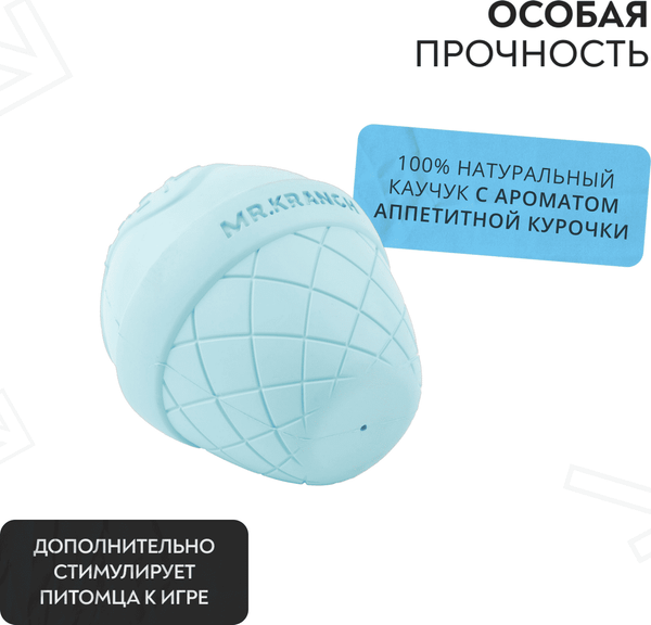 Изображение товара Игрушка для собак Mr. Kranch Мороженое / MKR541932 (голубой)
