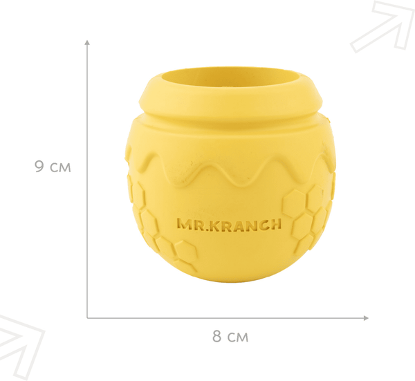 Изображение товара Игрушка для собак Mr. Kranch Медовый горшочек / MKR541918 (желтый)