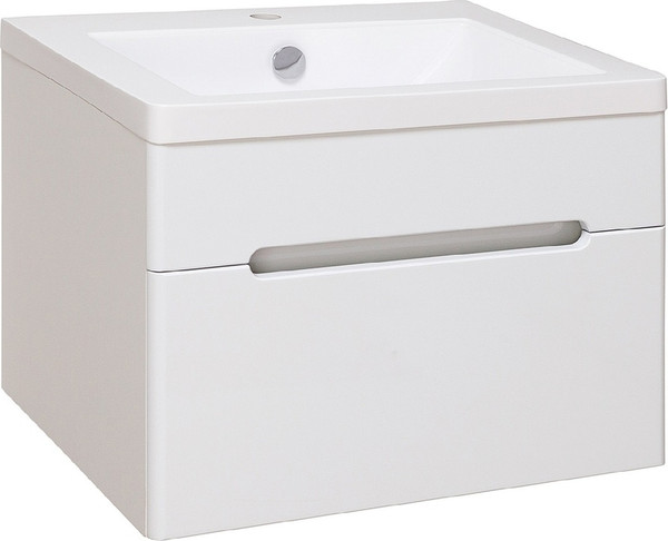 Изображение товара Тумба с умывальником Runo Парма 60 + Omega 60 (подвесная)