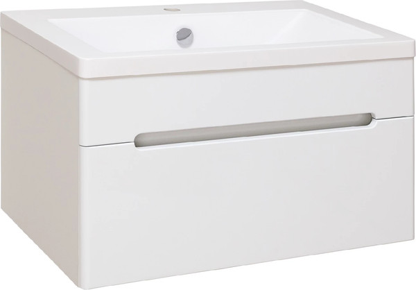 Изображение товара Тумба с умывальником Runo Парма 75 + Omega 75 (подвесная)