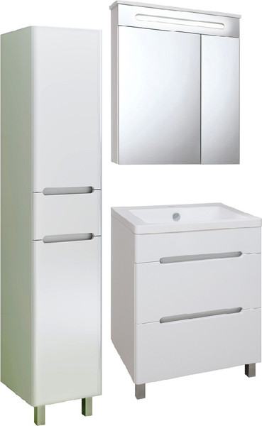 Изображение товара Тумба с умывальником Runo Парма 60 + Omega 60 (напольная)