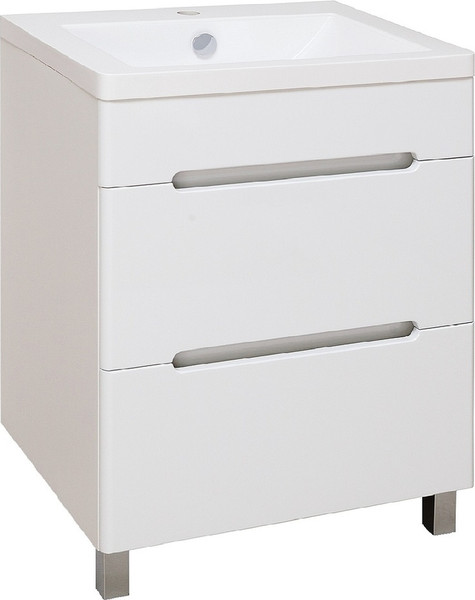 Изображение товара Тумба с умывальником Runo Парма 60 + Omega 60 (напольная)