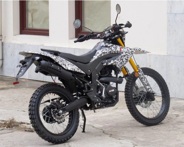 Изображение товара Мотоцикл M1NSK Х 250 (белый камуфляж)