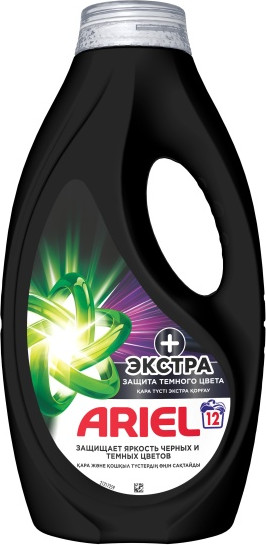 Изображение товара Гель для стирки Ariel Black Экстра Защита темного цвета (780мл)