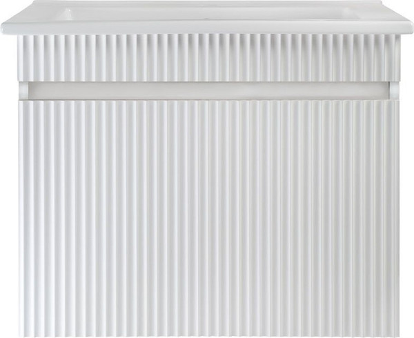 Изображение товара Тумба с умывальником Runo Модена 65 + Оскар 65 (подвесная, белый)