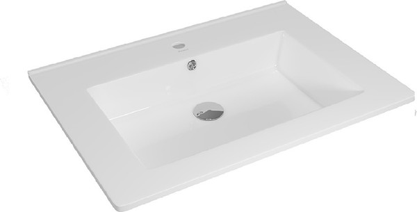 Изображение товара Тумба с умывальником Runo Модена 65 + Оскар 65 (подвесная, крафтовый дуб)