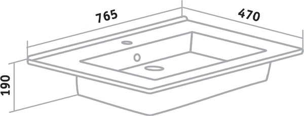 Изображение товара Тумба с умывальником Runo Модена 75 + Оскар 75 (подвесная, крафтовый дуб)